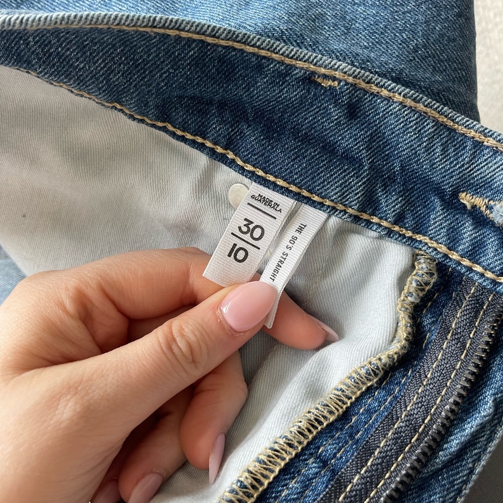 Loft 90s straight jeans